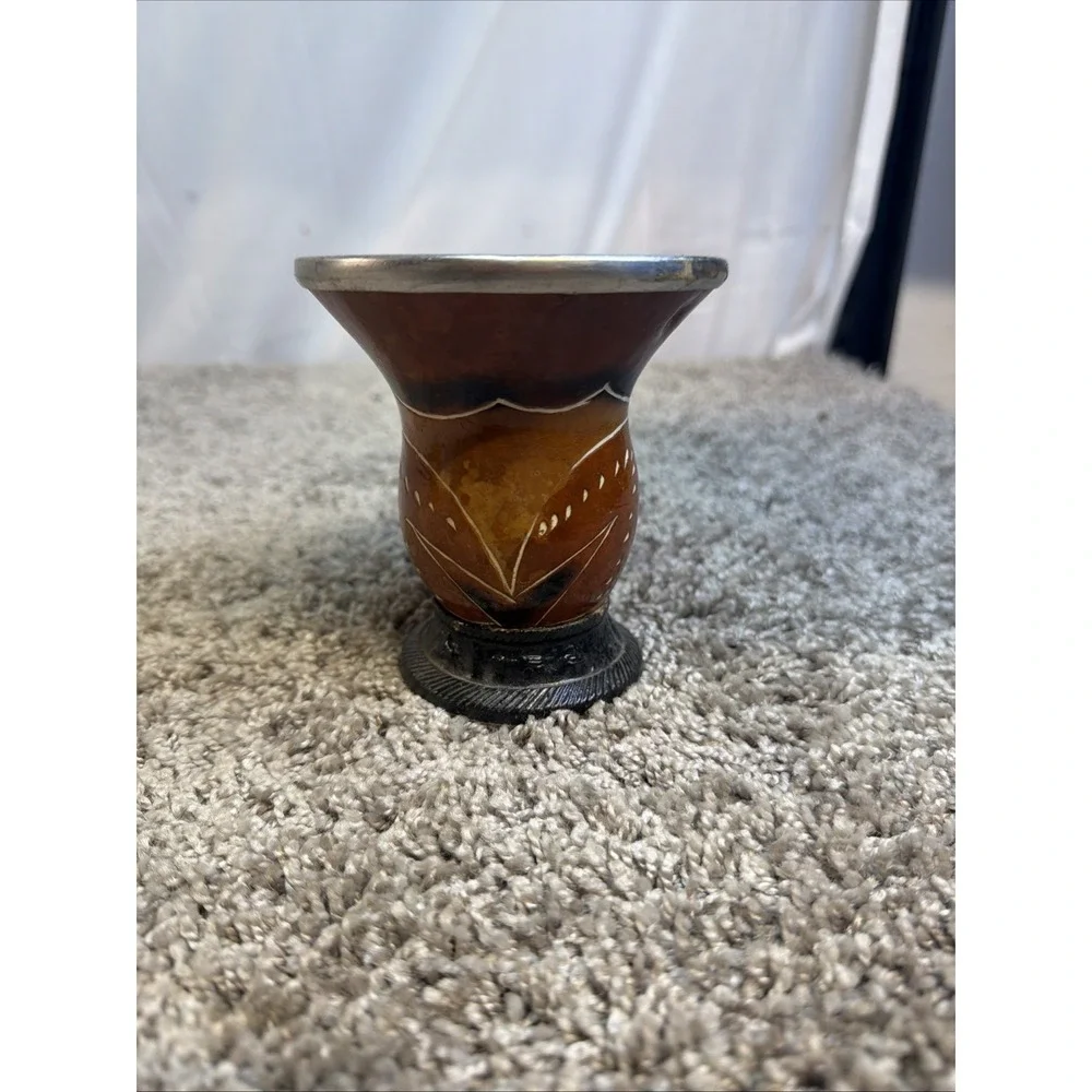 Wood And Metal Vase From Curitiba With Craving All Around 5